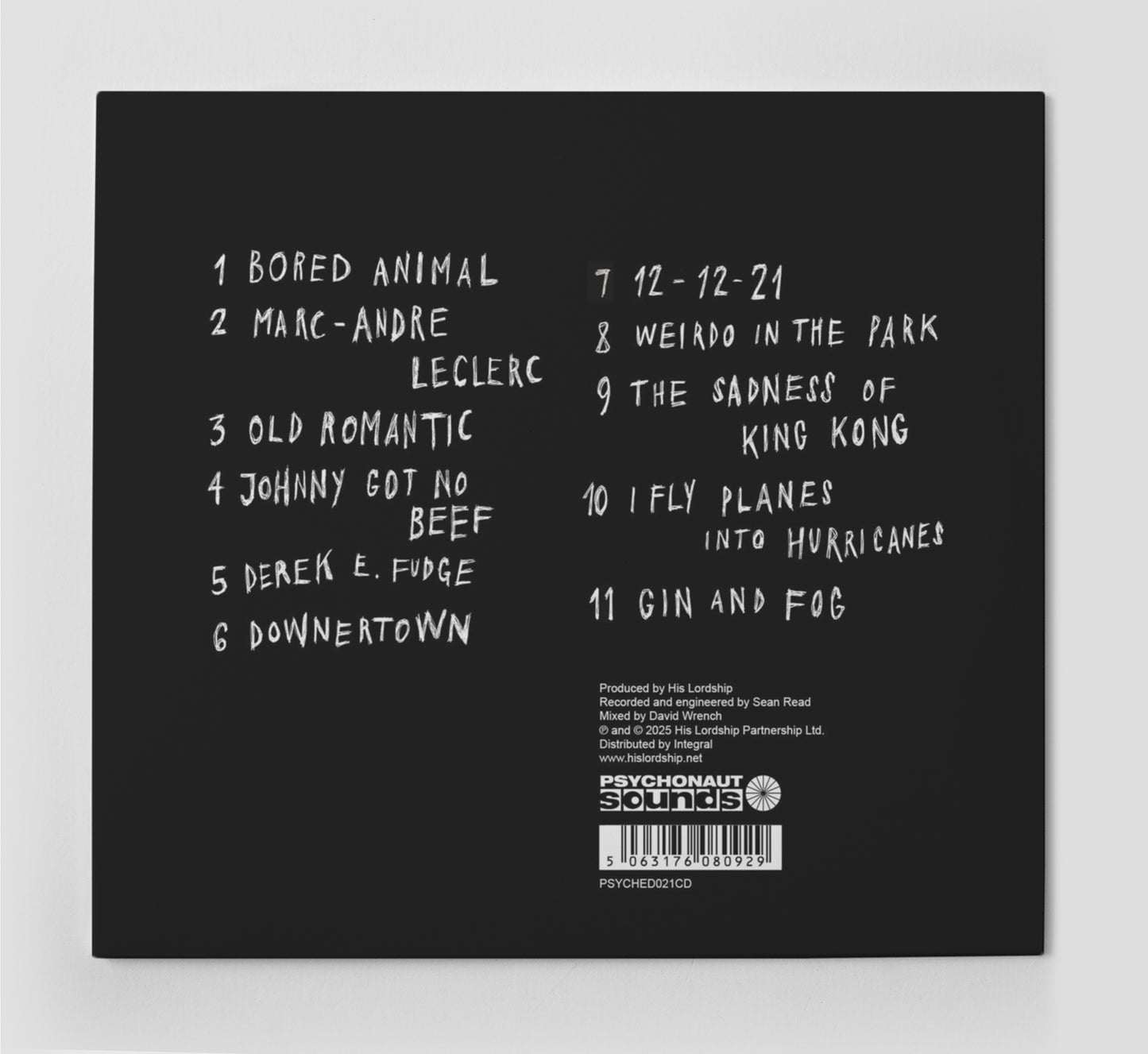 Bored Animal - Compact Disc with Exclusive Signed Print