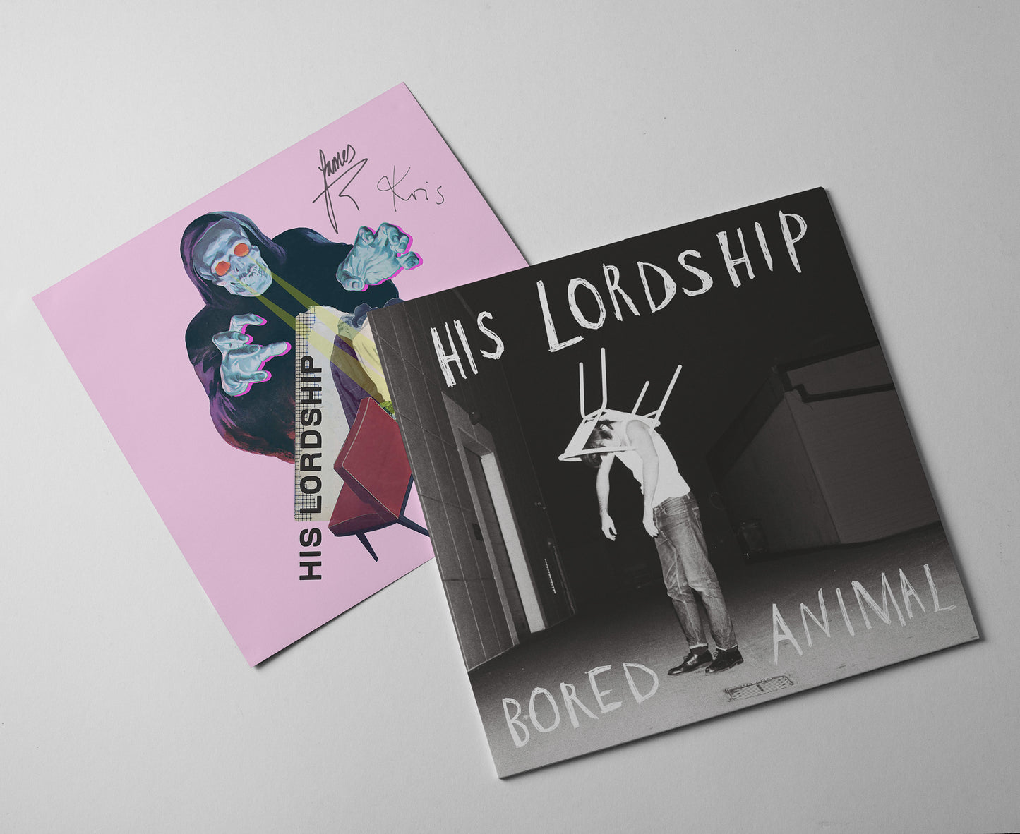 Bored Animal - Transparent Vinyl US Edition with Exclusive Signed Print