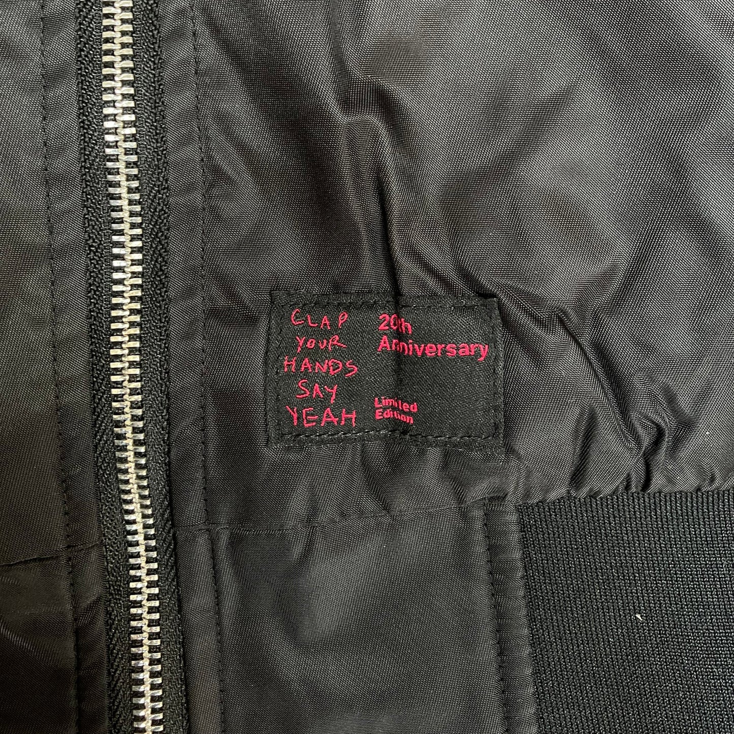 Clap Your Hands Say Yeah 20th Anniversary Bomber Jacket