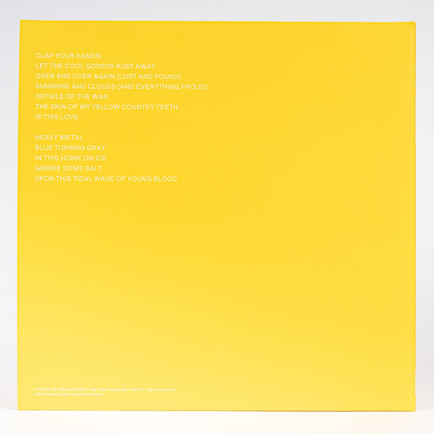 Clap Your Hands Say Yeah - 20th Anniversary Deluxe Vinyl Reissue
