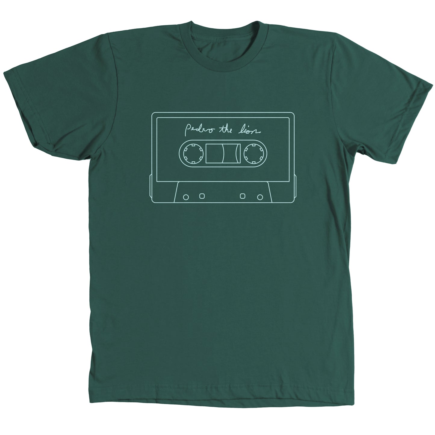 Santa Cruz Cassette Tape Shirt - FOREST GREEN