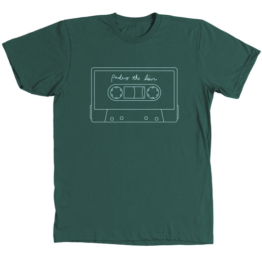 Santa Cruz Cassette Tape Shirt - FOREST GREEN