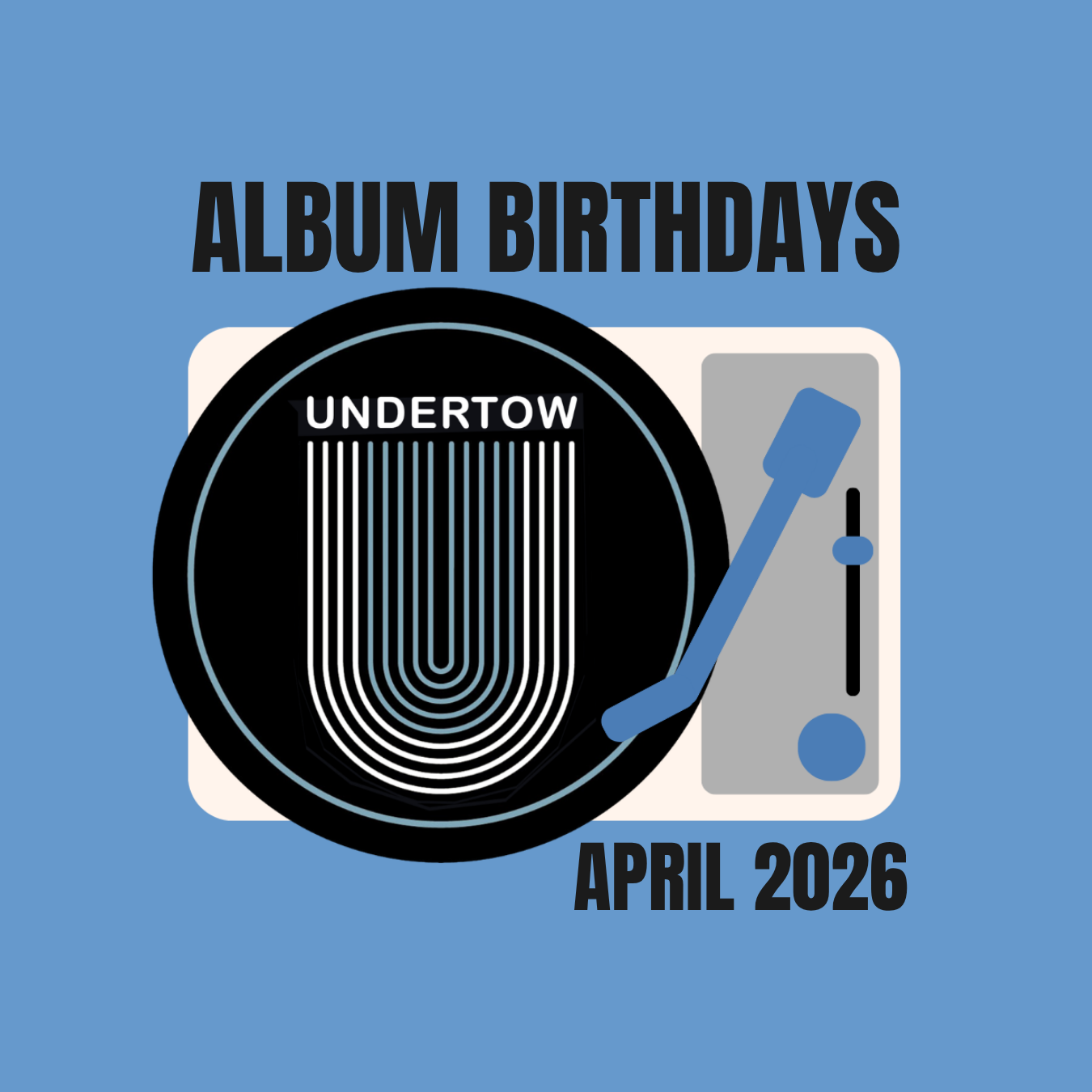 April Album Birthdays
