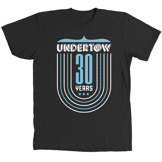 Undertow 30th Anniversary Shirt - Black