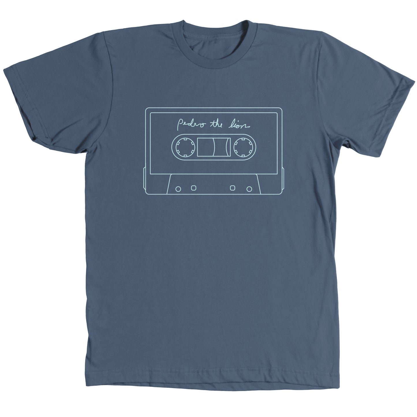 Santa Cruz Cassette Tape Shirt - INDIGO BLUE