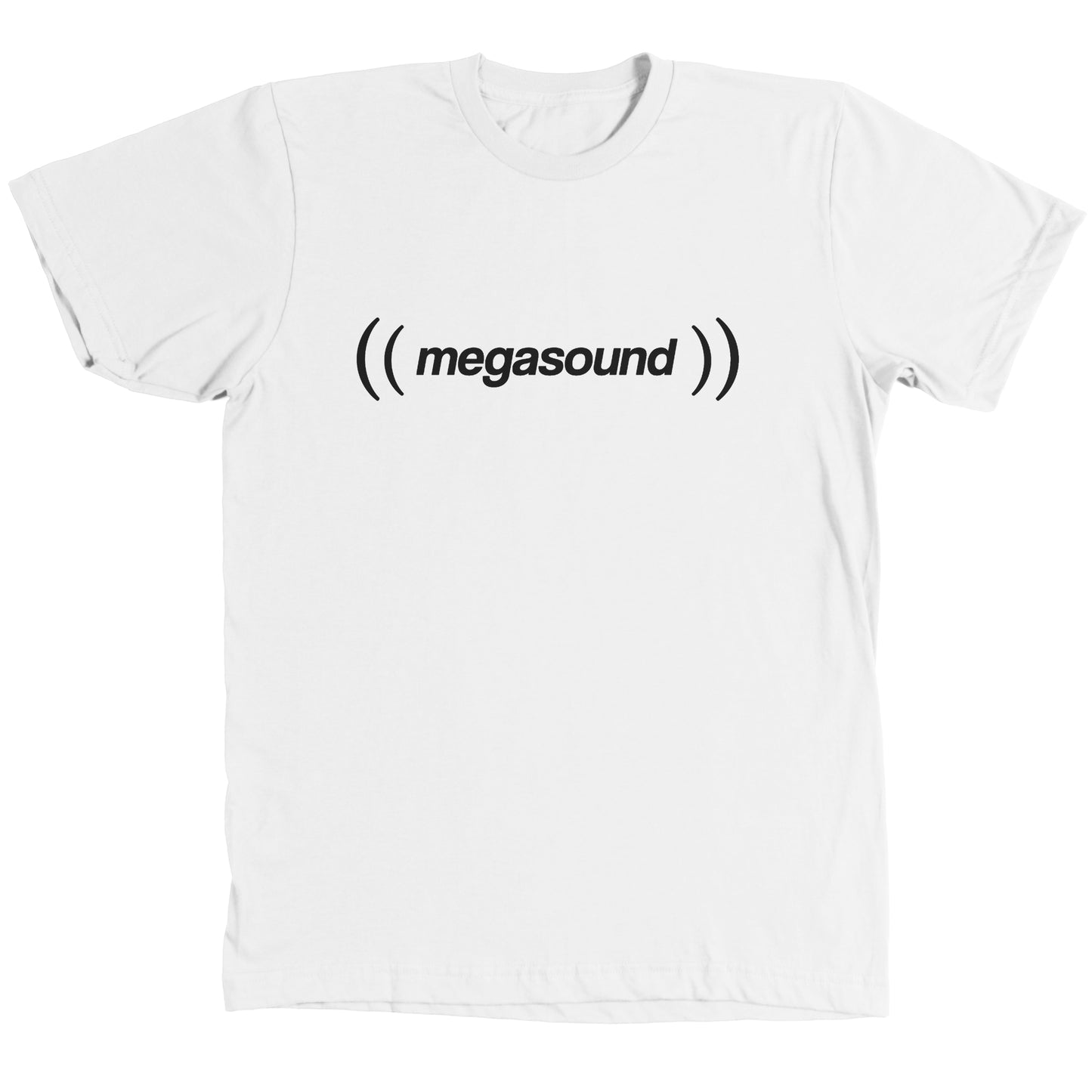 Megasound Logo Shirt - White